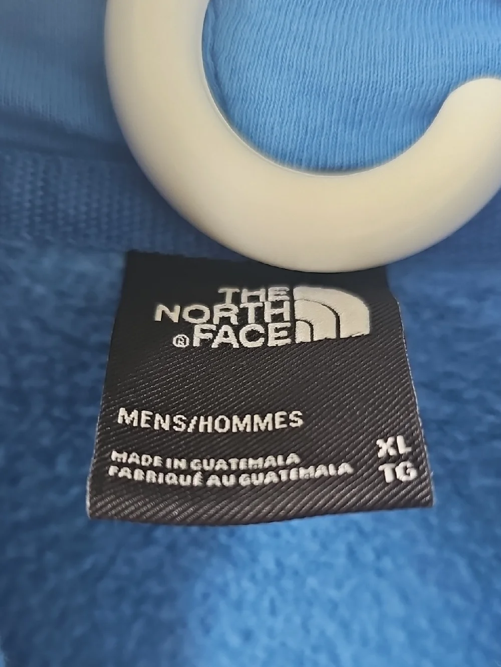 ​The North Face Never Stop Exploring Blue Hoodie Green Graphic Sweatshirt XL